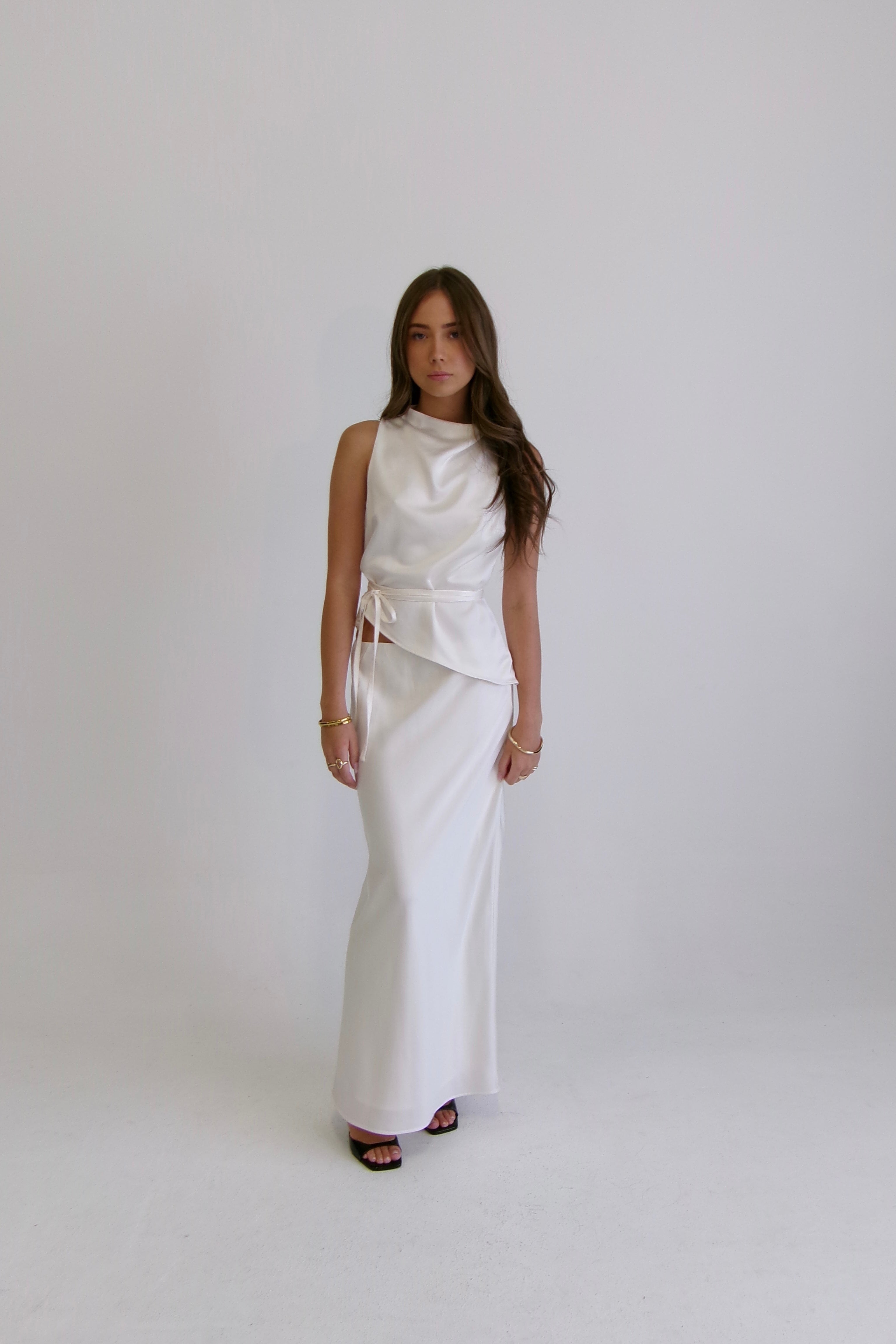 Kookai Prato Set – White